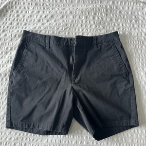 Bonobos Chino Short — Black, Size 33
